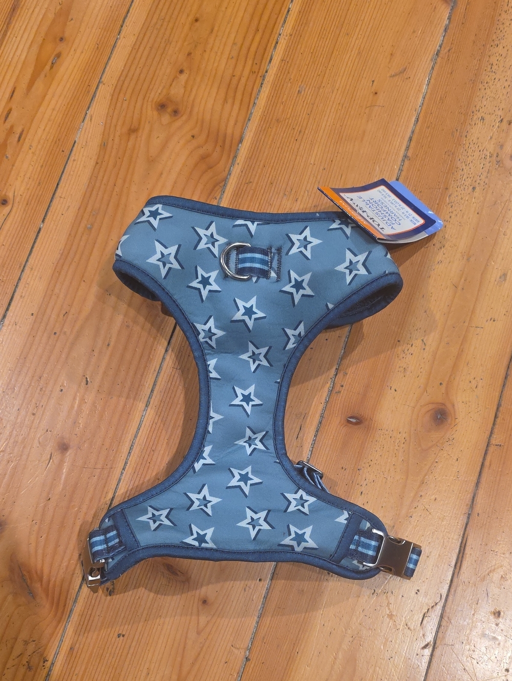 Top Paw Blue Star Dog Bib-Style Harness